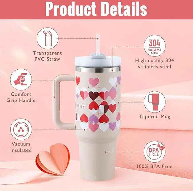 40oz Insulated Tumbler – Leak-Proof, Durable & Travel-Ready - Travel VS